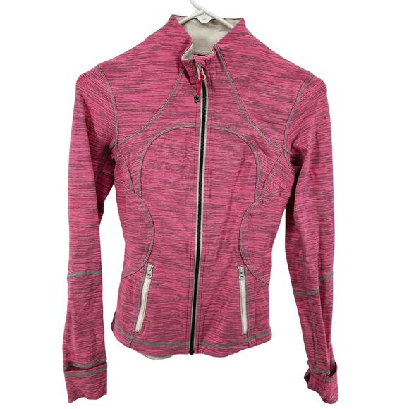Lululemon Forme Jacket Wee Are From Space Dye Pink 4 - Picture 2 of 5